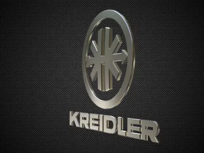 kreidler logo 3D model