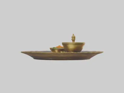 Pujathali Model Low-poly 3D model