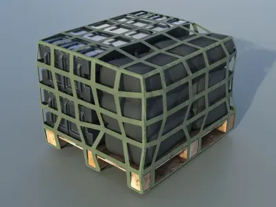 Military Air Cargo  Low-poly 3D model