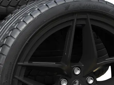 Ferrari wheels 3D model purchase