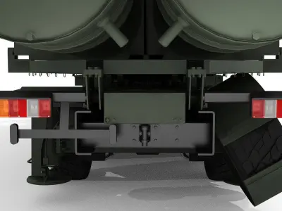 Rocket Complex NEPTUN 3D model