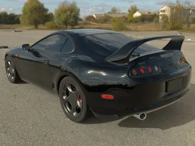 Supra MK4 3D model Free 3D model