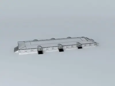 Samara Regional Market Free 3D model