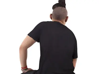 Jin Posed 001