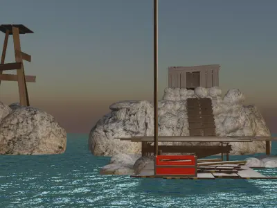 island survival 3D model