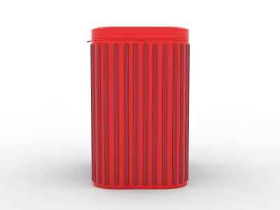 Dustbin Low-poly 3D model purchase