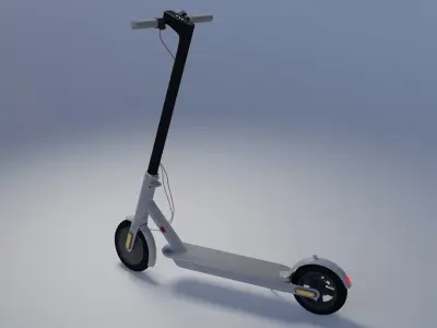 Xiaomi Mi Electric Scooter 3 Gray 3D model