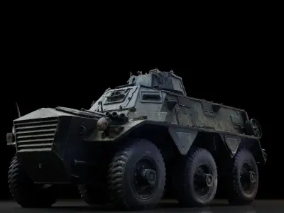 Saracen APC 3D model
