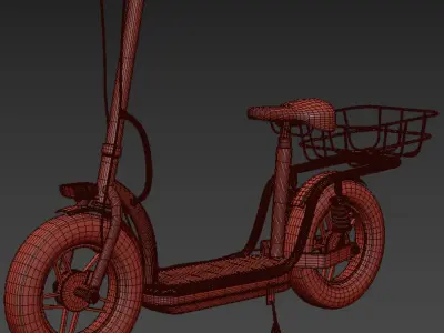scooter 2 3D model