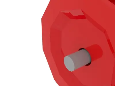 Brick Embossed Paint Roller 3D model purchase