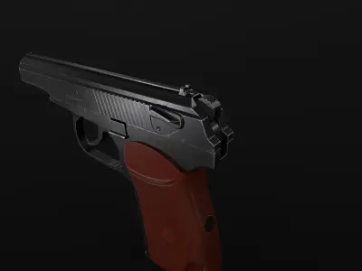 PM Game-Ready 3D Model Low-poly 3D model