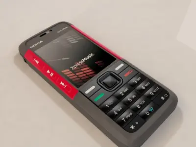Nokia 5310 Free 3D model
