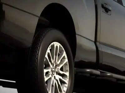 2024 Titan XD Pickup Truck 3D Model  High Detail  PBR 3D model