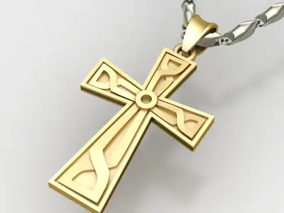 Jesus Cross D35 3D print model