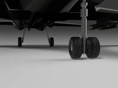 Concept Strike Fighter   Ep 77 Firebird 3D model