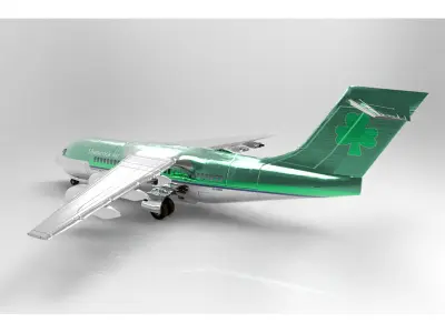 Aircraft 146 3D model