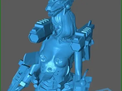 Miss Kiryu  3D model