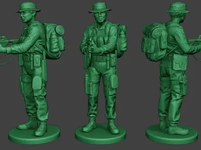 Modern Jungle Soldiers MJS1 Pack 1