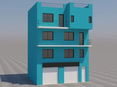 Mexican House  3D model