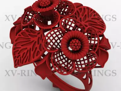 NEW TURKISH RING XV-22 3D print model
