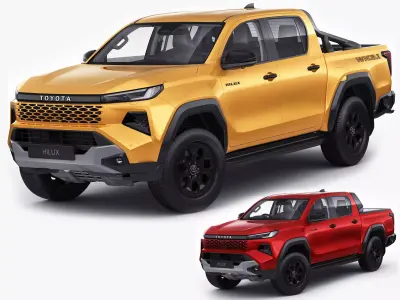 Toyota Hilux 2026 Rogue and Invincible 3D model