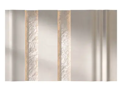 Headboard 3d Wall Panel 07 3D model