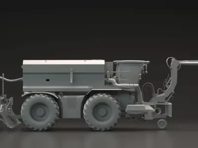 Xerion Farming Vehicle 3D model