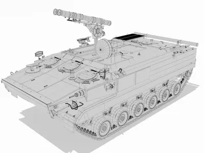 M113  TOW 3D model