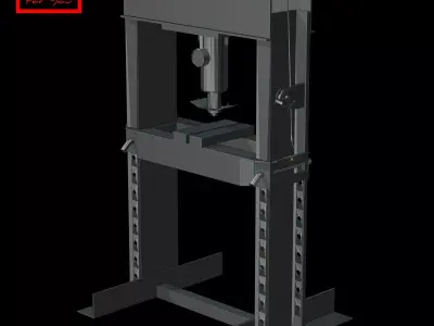 Hydraulic Press Repair Services 3D model