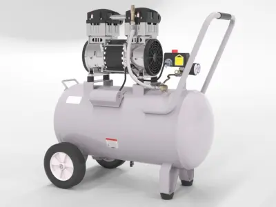 California Air Tools 15020C Ultra Quiet  Oil-Free 3D model