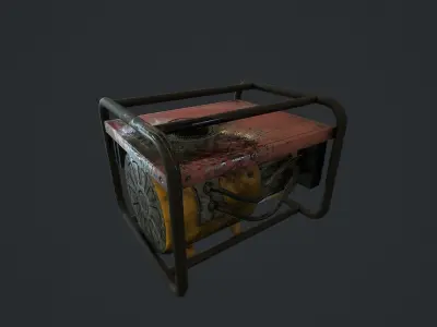 Generator v1 pbr Low-poly 3D model