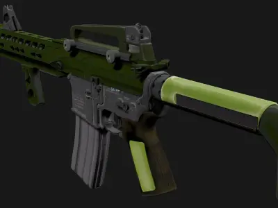 M4 GUN 3D model purchase