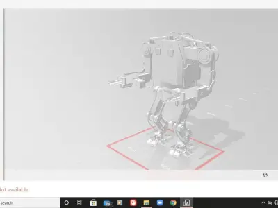 Armored Unit Futuristic 3D model