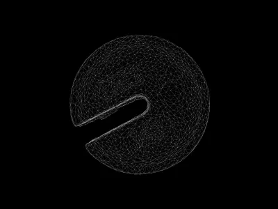 Anydrafts Rusty metal weight 03 Low-poly 3D model