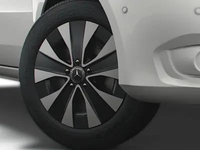 Mercedes Benz Vito Tourer 2019 wheel 3D model