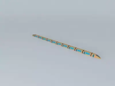 Royal RailTorpedo P2 Free 3D model