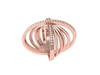 Wedding Ring  3D print model 255