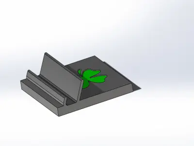 mobile phone stand Free 3D print model