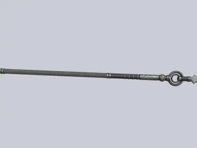 Dark spear Low-poly 3D model purchase