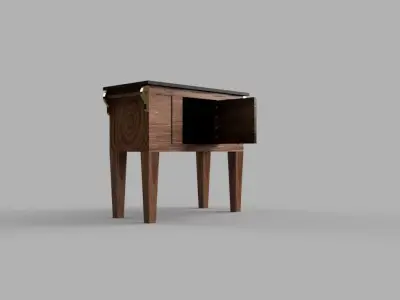 Small Wash Table 3D print model
