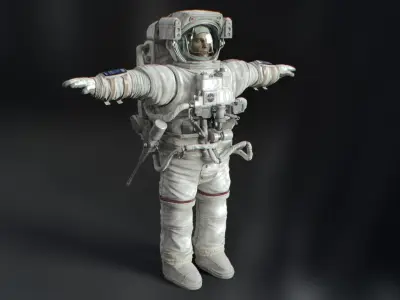 Astronaut 3D model shop
