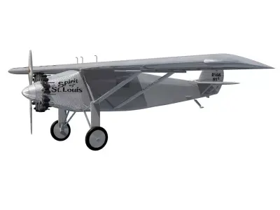 Ryan NYP-1 Spirit of St Louis 3D model