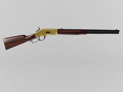 Winchester 1866 Yellowboy 3D model