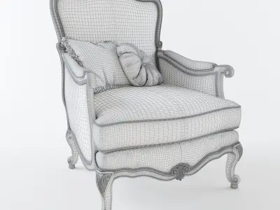  Classic Bergere 3D model