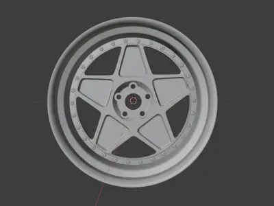 Wheel HRE 505 3D model