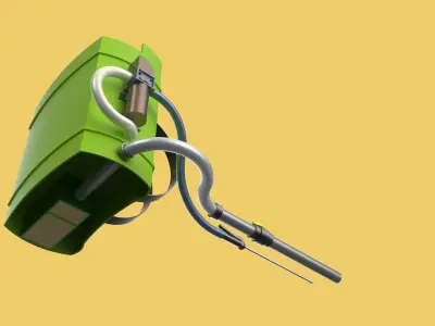 ELECTRIC KNAPSACK GARDEN SPRAYER BACKPACK FERTILIZER PESTICIDE 3D model