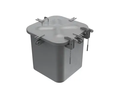 Watertight Hatch 3D model