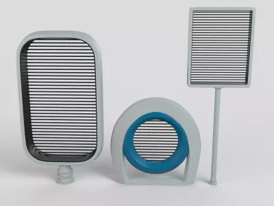 Ewicon Wind Turbine 3D model