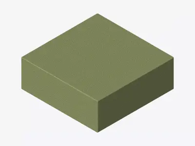 Furniture - Seating - Contemporary - Three - Base Low-poly 3D model