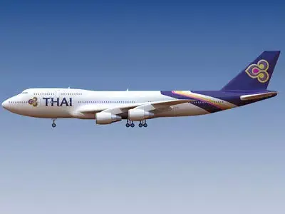 Thai Airways Boeing 3D model